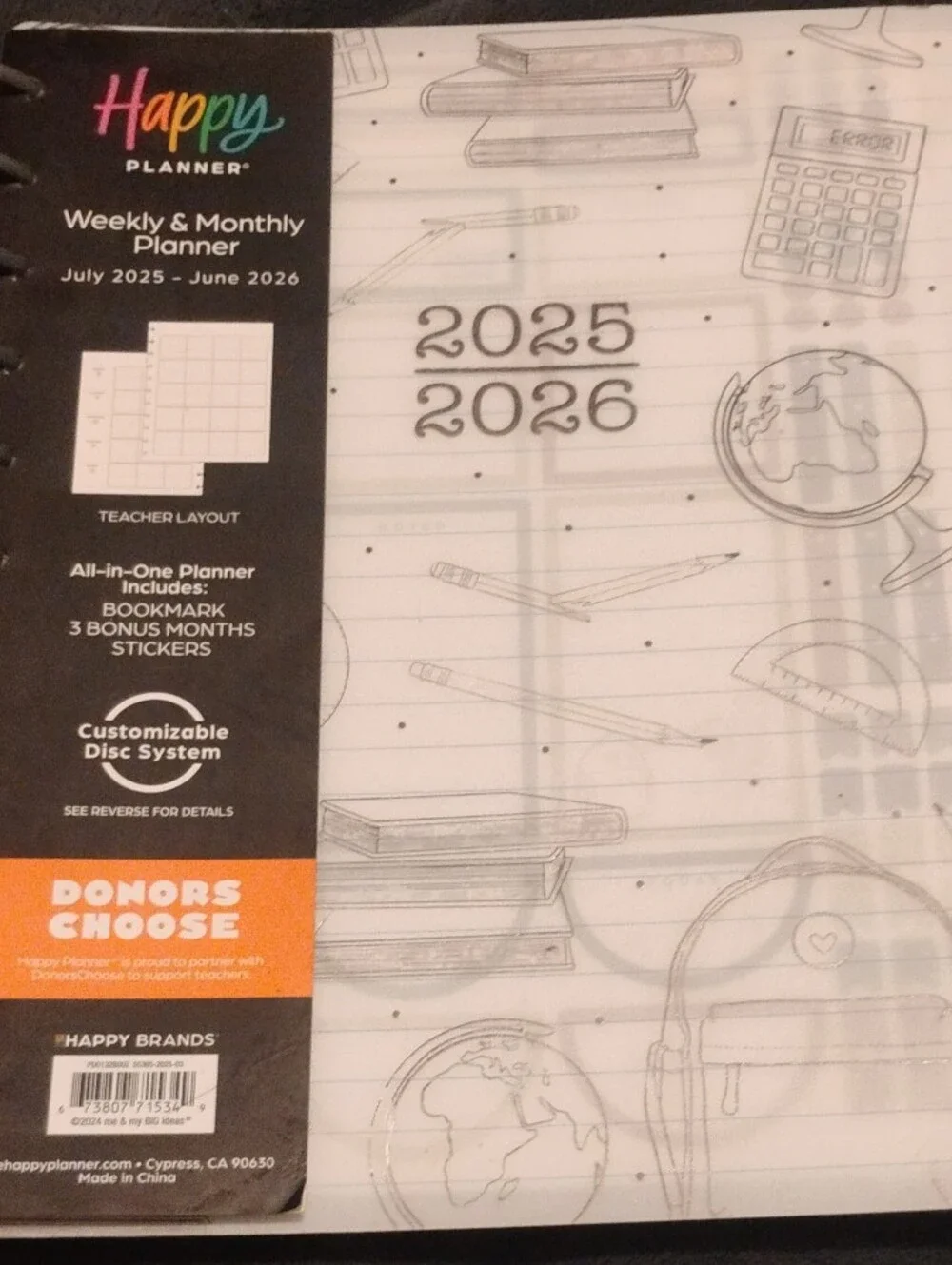 Happy Planner 2025 26